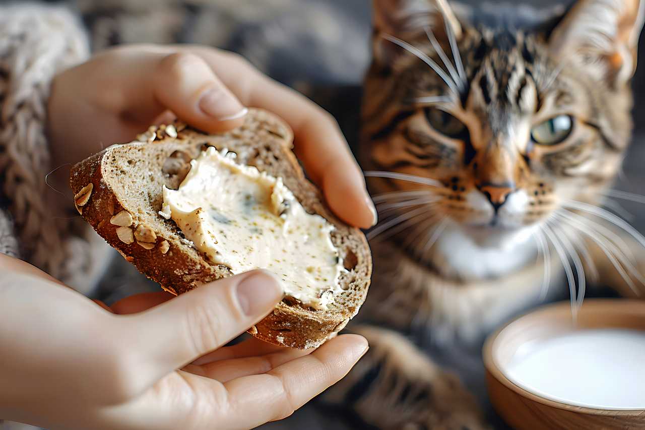 猫にバターを与えても大丈夫か