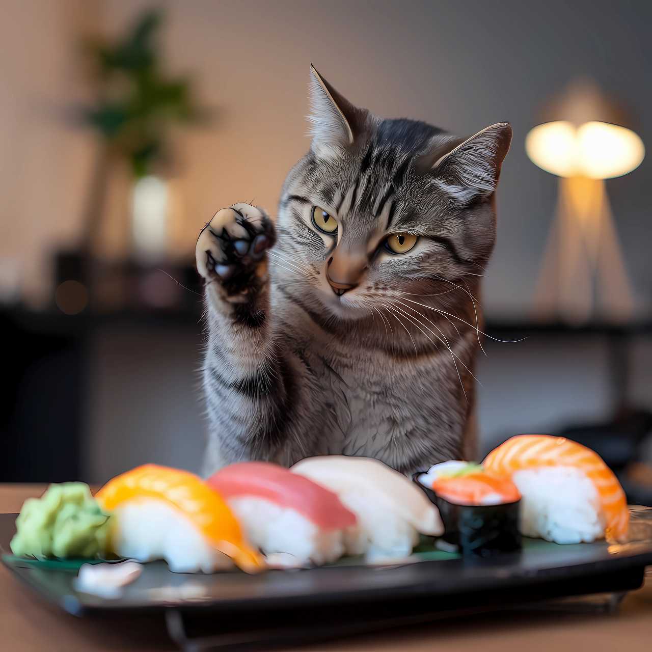 猫が生のイカを食べてはいけない理由