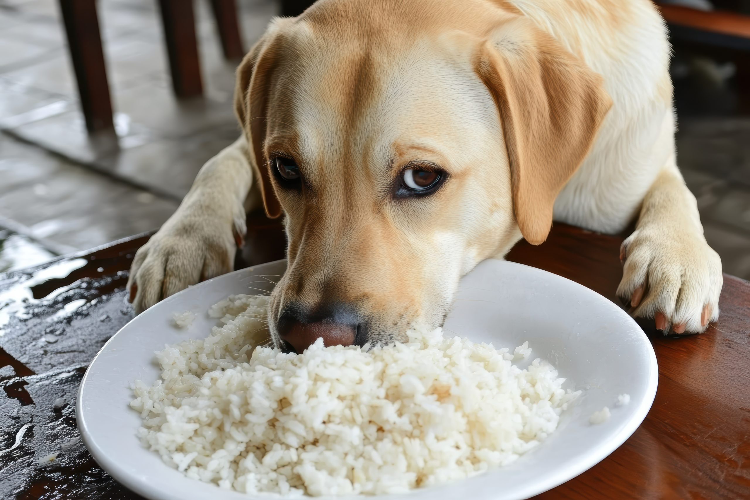 Dogs_White_rice